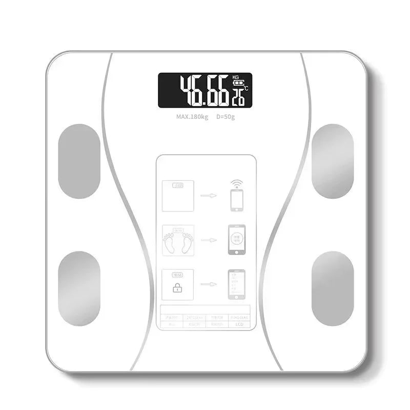 Intelligent Digital Body Scale With Backlit LED