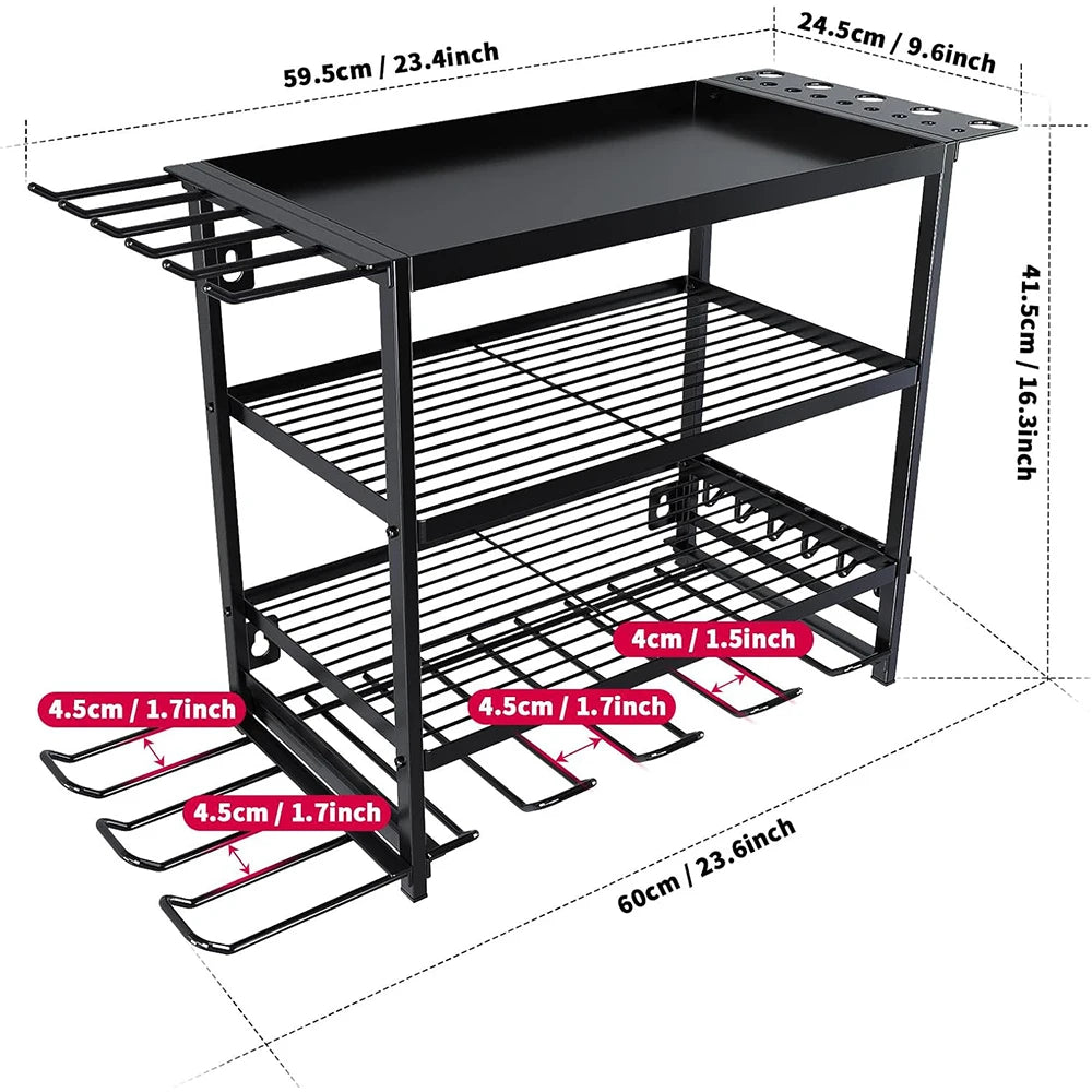 Power Tool Wall Mounted Rack