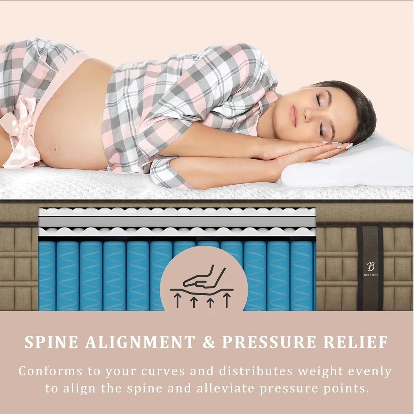 12 Inch Full/King Gel Memory Foam Mattress