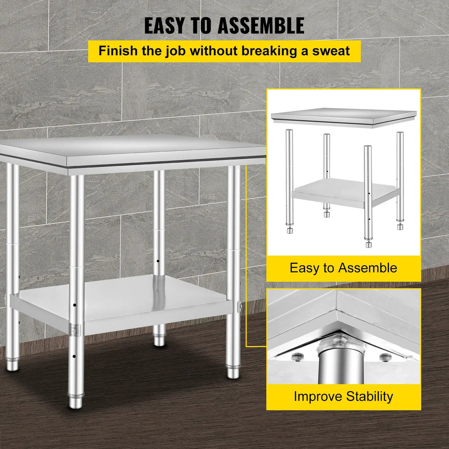 Stainless Steel Work Bench