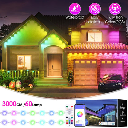Permanent Outdoor Lights 100ft/150FT
