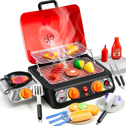 Kids BBQ Grill Playset