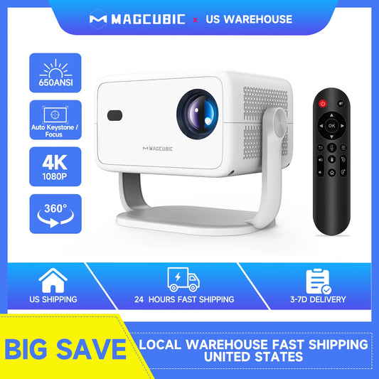 Portable Projector 1080P Home Cinema Auto Focus