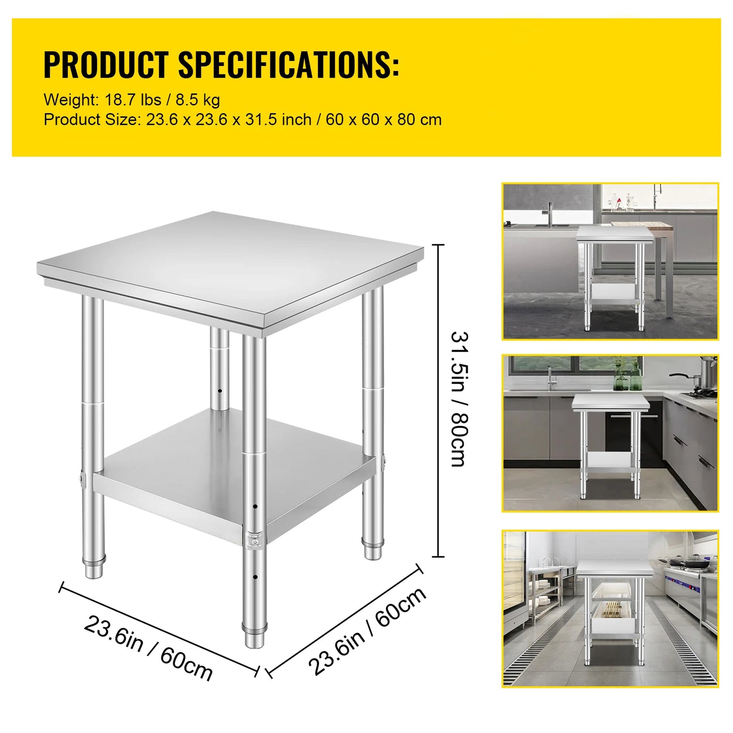 Stainless Steel Work Bench