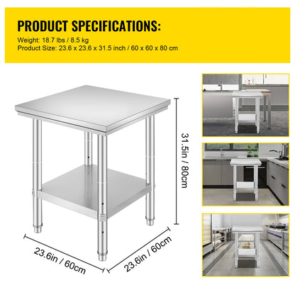 Stainless Steel Work Bench