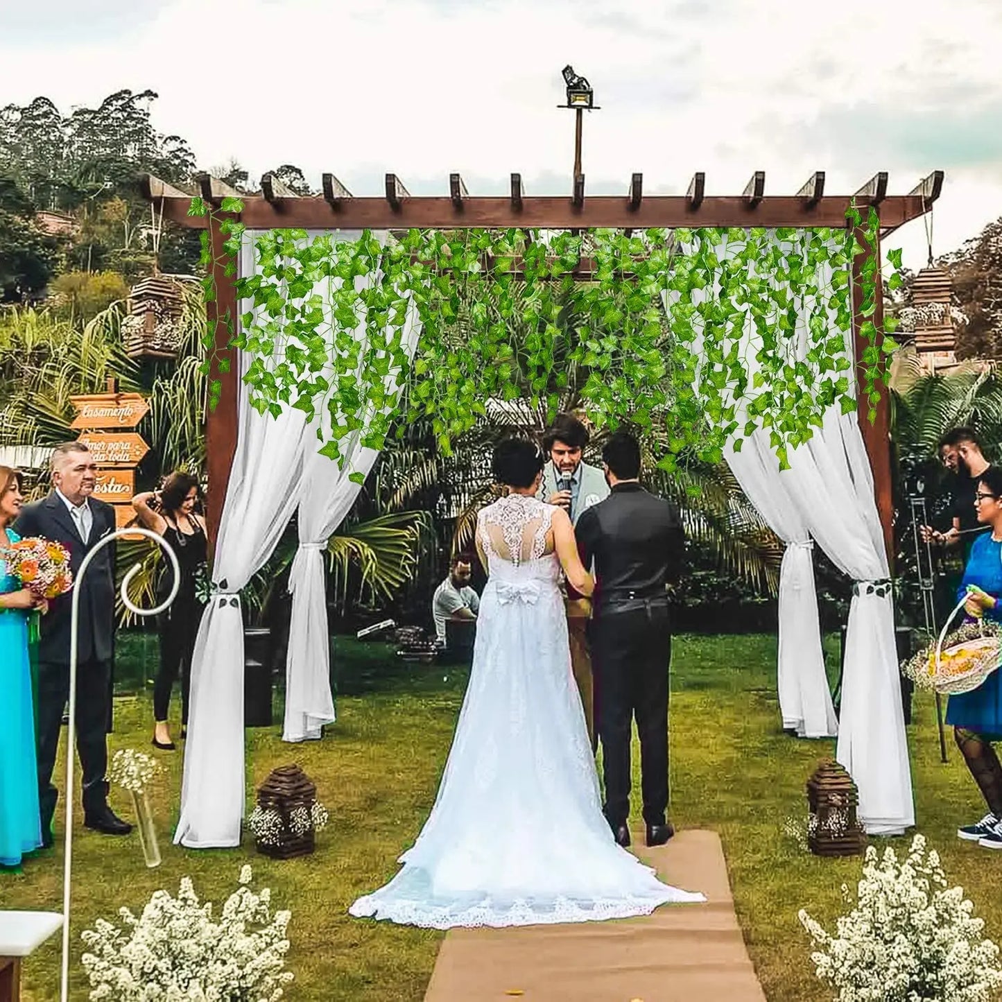 84 Feet Artificial Ivy Leaves Garland