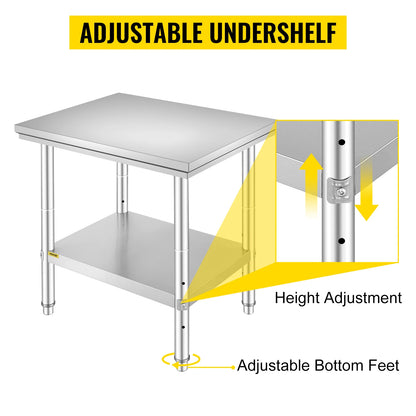 Stainless Steel Work Bench