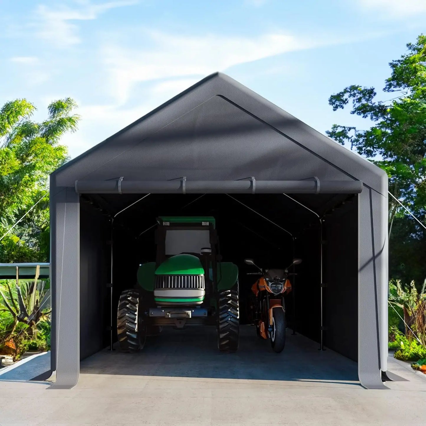 10'x20' Heavy Duty Steel Outdoor Canopy