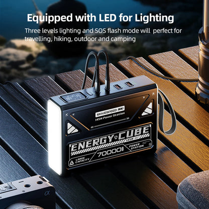 LED Camping Lantern With 70000mAh Large Capacity Battery