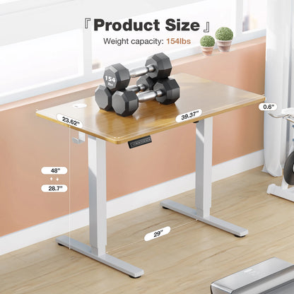 Adjustable Electric Standing Computer Desk