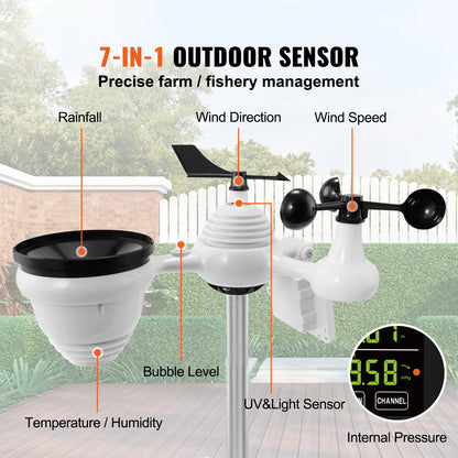 7-in-1 Wi-Fi Weather Station