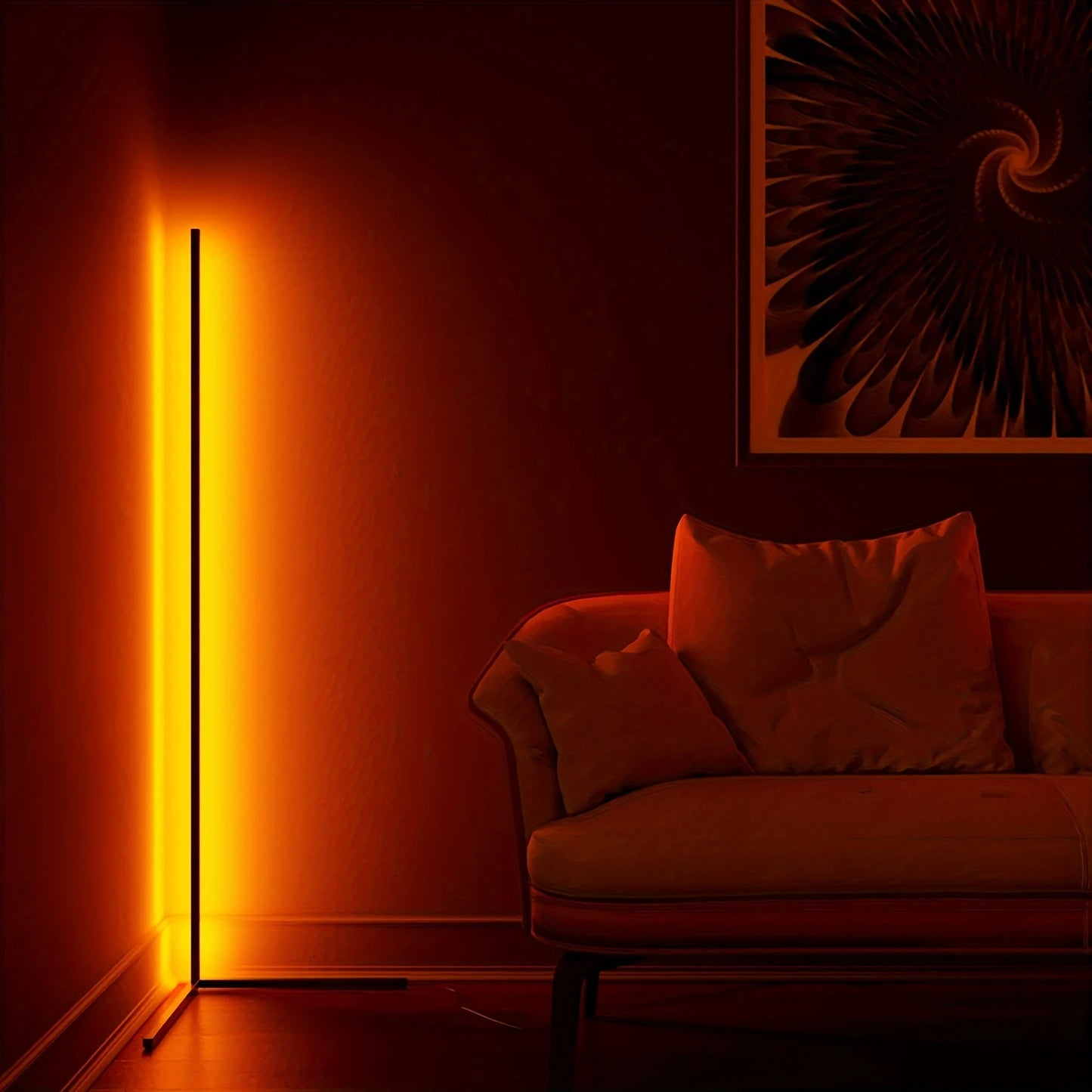 Led Corner Floor Lamp