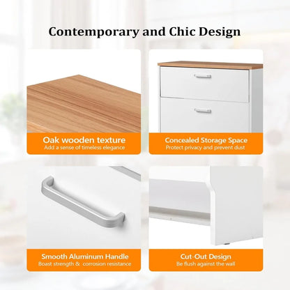 Shoe Cabinet Storage for Entryway