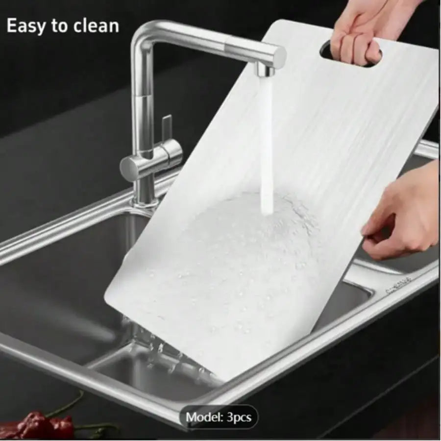 3Pcs Titanium Double-Sided Cutting Boards