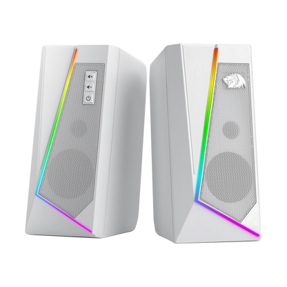 RGB Desktop Speakers 6 Colorful LED Modes
