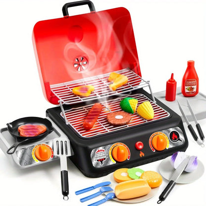Kids BBQ Grill Playset