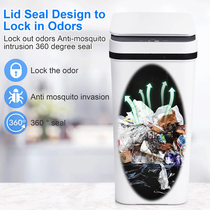 Automatic Trash Cans Touchless Motion Sensor