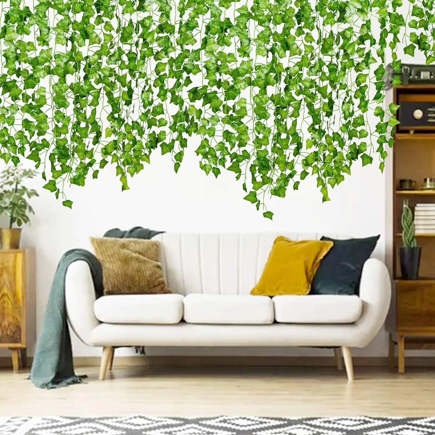 84 Feet Artificial Ivy Leaves Garland