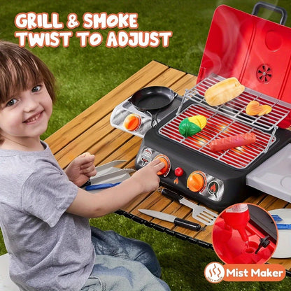 Kids BBQ Grill Playset