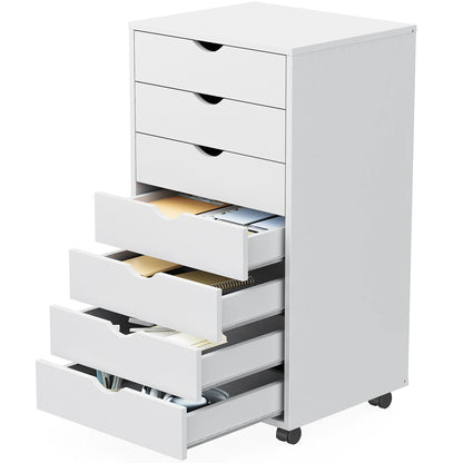7 Drawer Rolling Dresser