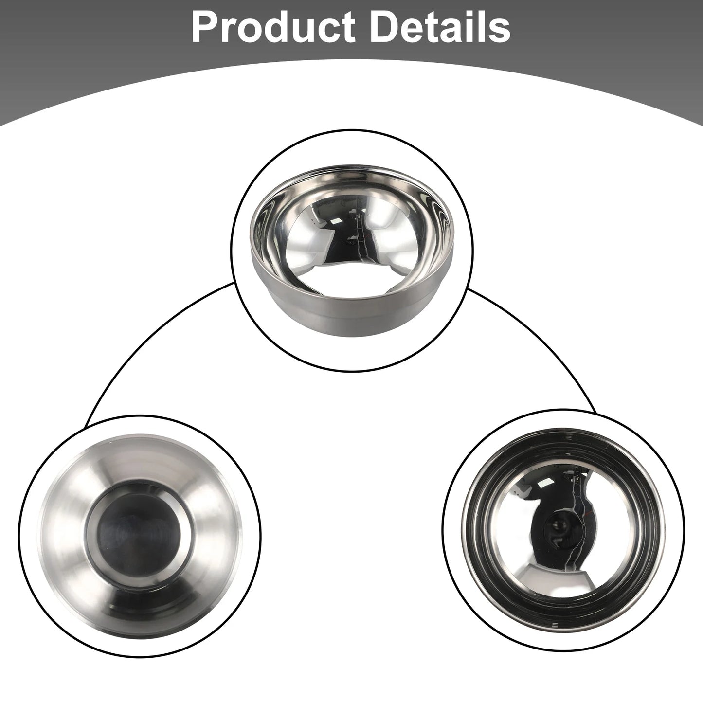 Double Layer Insulated Stainless Steel Bowls