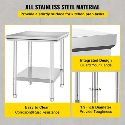 Stainless Steel Work Bench