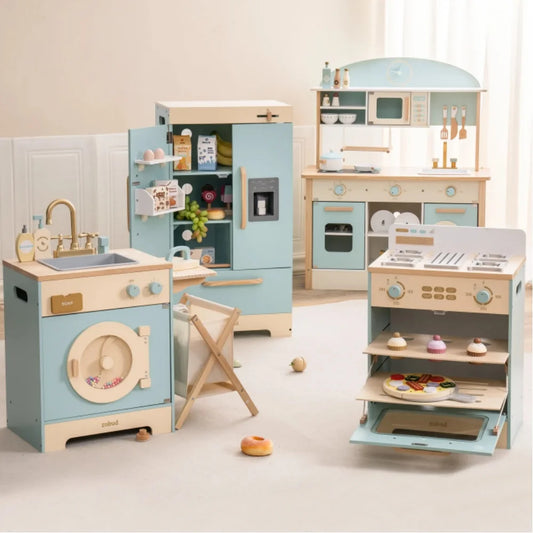 Kitchen Playset With Refrigerator, Oven , Etc.