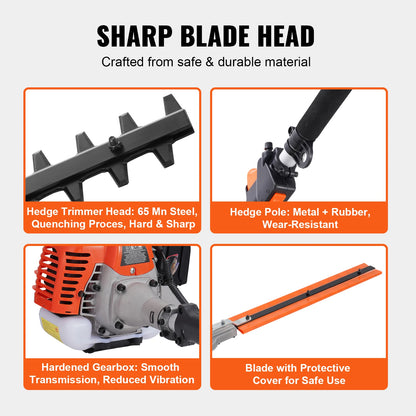 6-in-1 Multi Functional Outdoor Trimming Tools