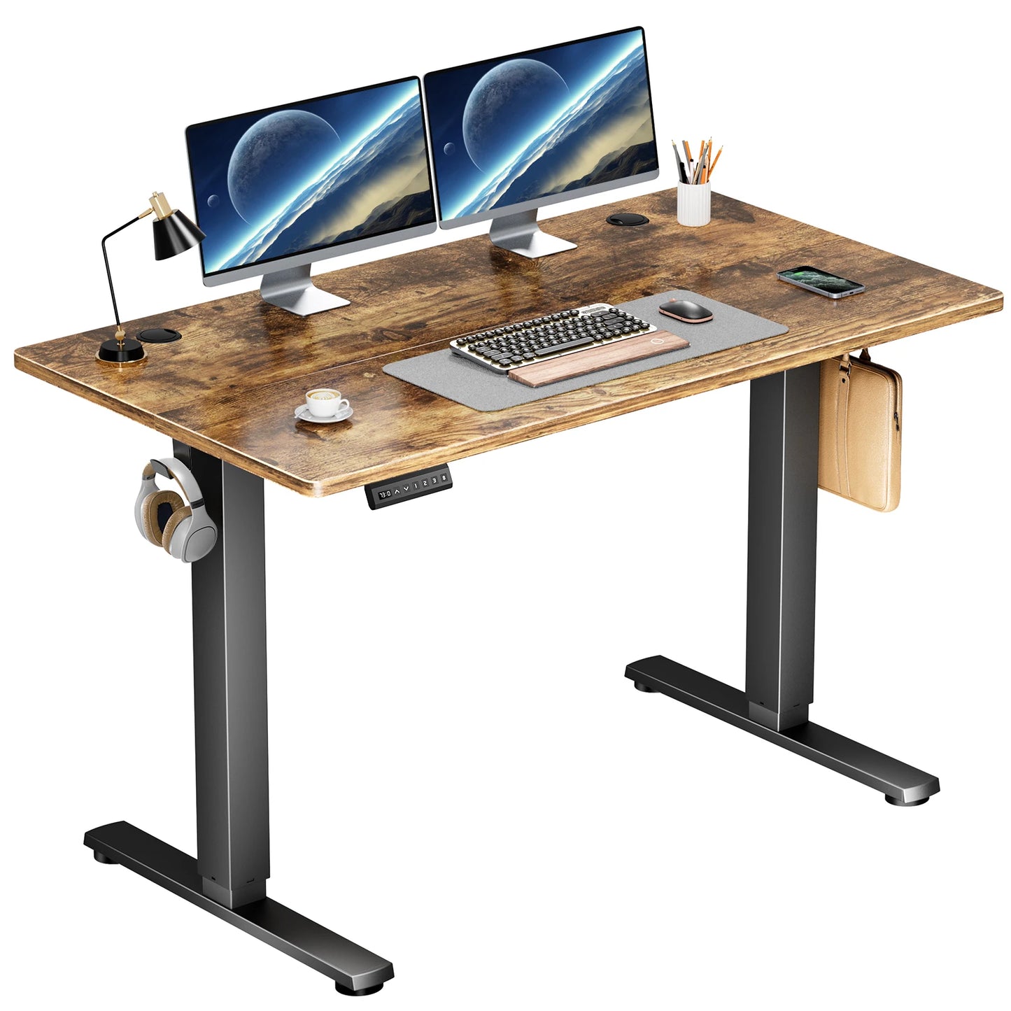 Adjustable Electric Standing Computer Desk