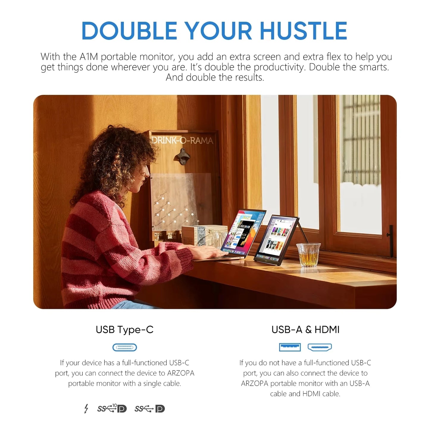 15.6 inch Portable Monitor External Second Screen