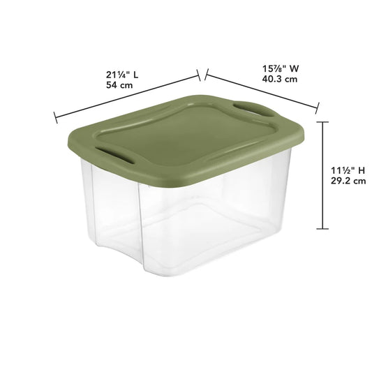 40 Quart EZ Carry Storage Bin