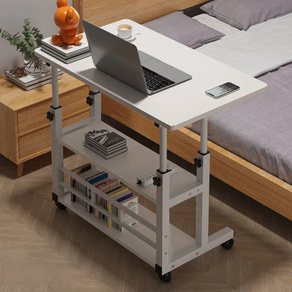 Height Adjustable Mobile Laptop Computer Desk