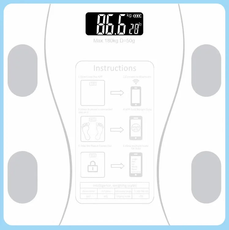 Body Fat Scale With Blue Tooth