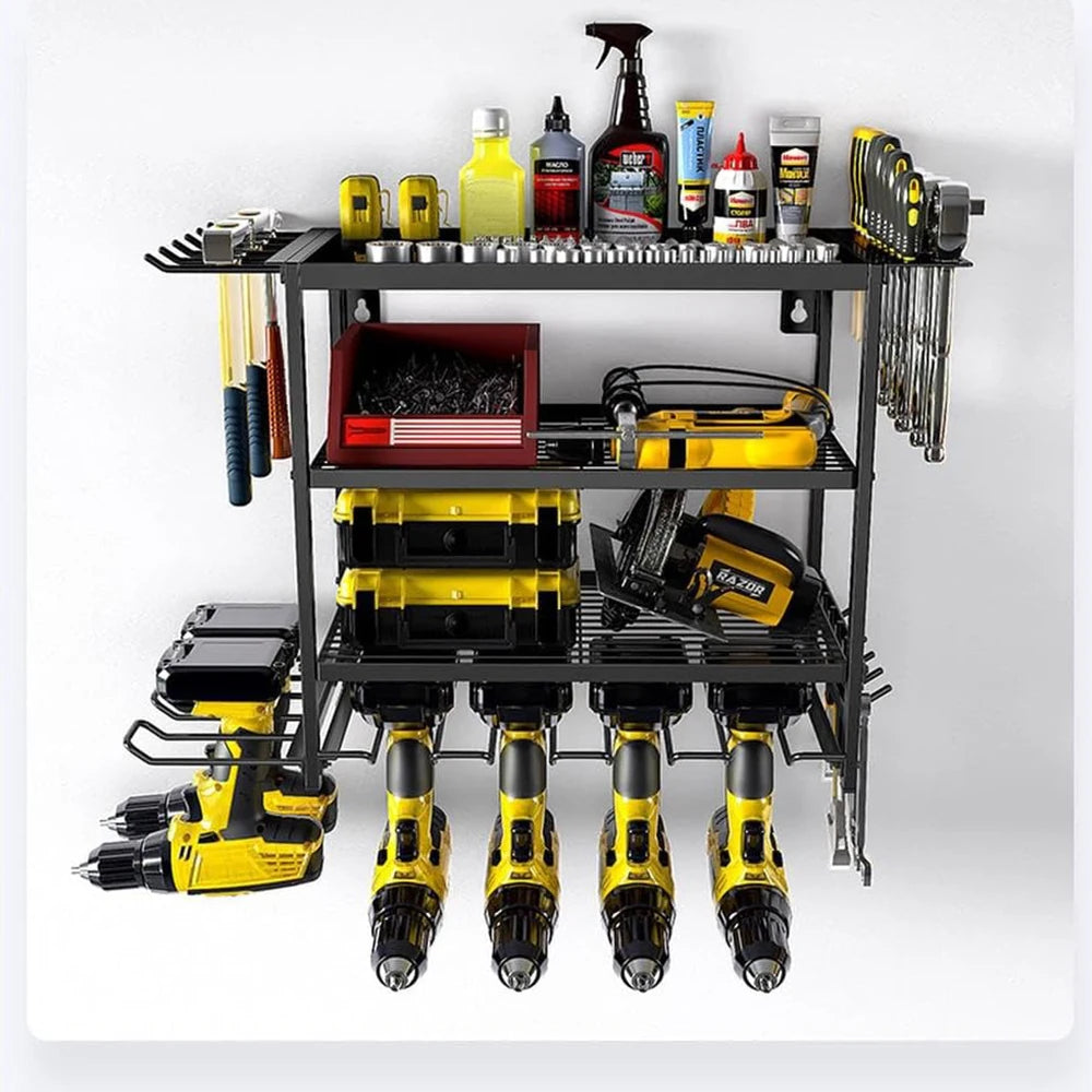 Power Tool Wall Mounted Rack