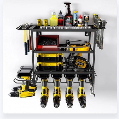 Power Tool Wall Mounted Rack
