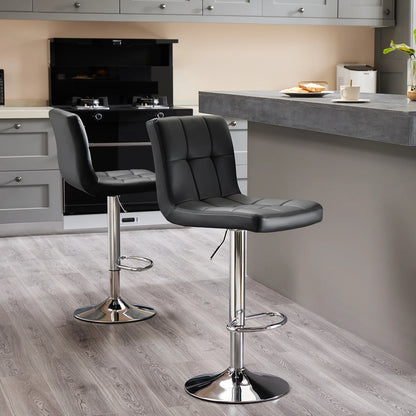Leather Counter Height Bar Stools
