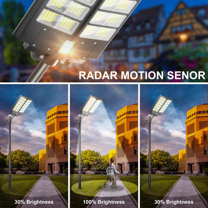 6000-Watt Waterproof Solar Street Light
