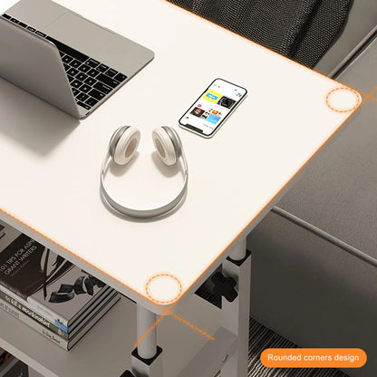Height Adjustable Mobile Laptop Computer Desk