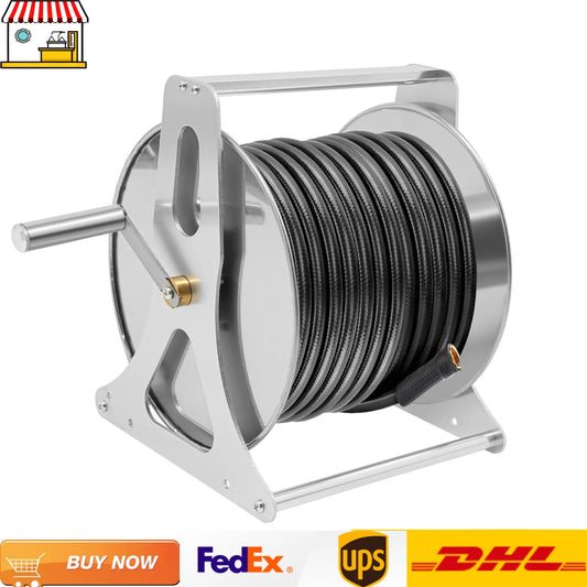 160ft Stainless Steel Hose Reel