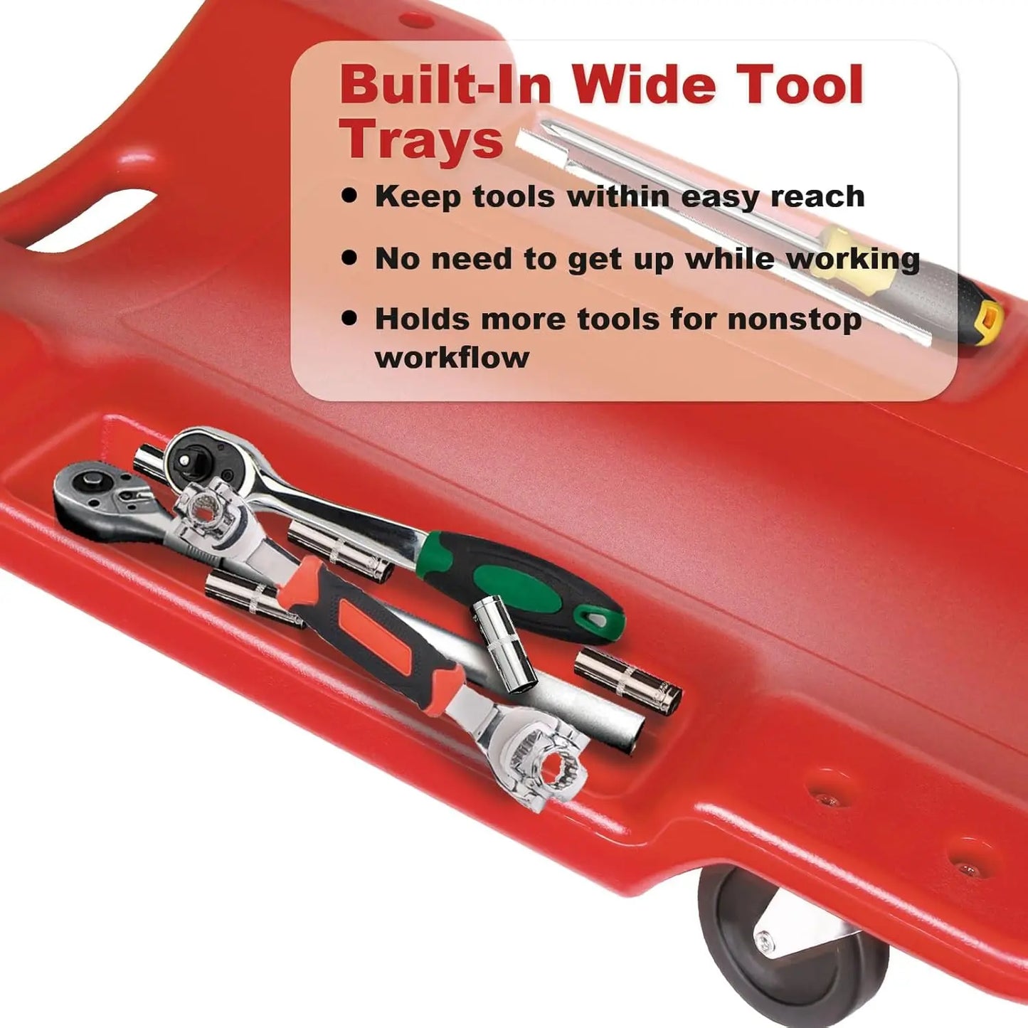 36 Inch Mechanic Rolling Garage Creeper
