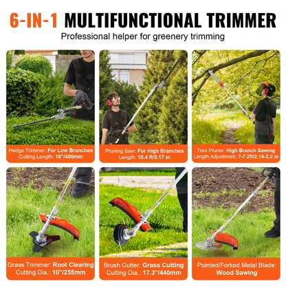 6-in-1 Multi Functional Outdoor Trimming Tools