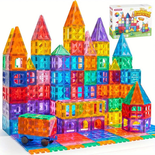 110/66/50 PCS Magnetic Building Blocks