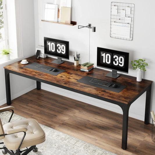 Extra Long 2 Person Computer Desk