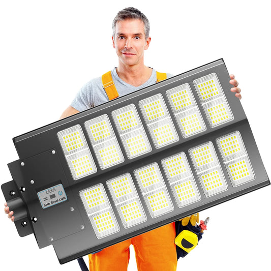6000-Watt Waterproof Solar Street Light