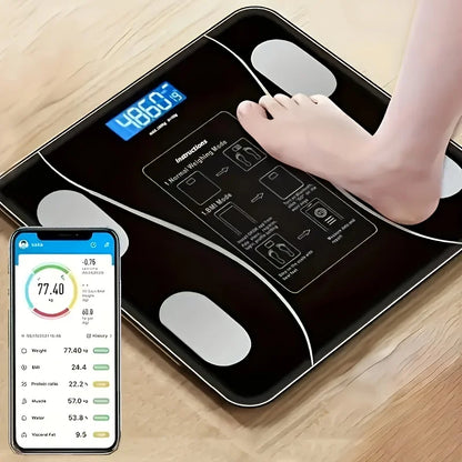 Intelligent Digital Body Scale With Backlit LED