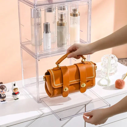 Clear Stackable Dustproof Storage Bins
