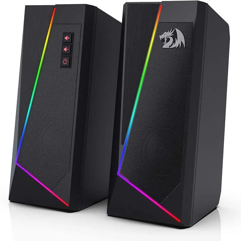 RGB Desktop Speakers 6 Colorful LED Modes