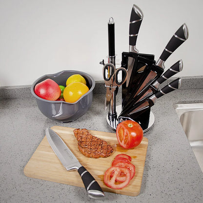 8 Piece Stainless Steel Kitchen Knife Set