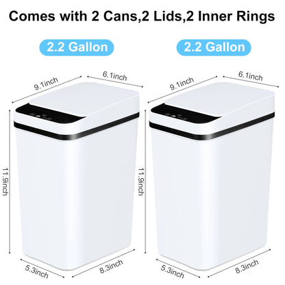 Automatic Trash Cans Touchless Motion Sensor