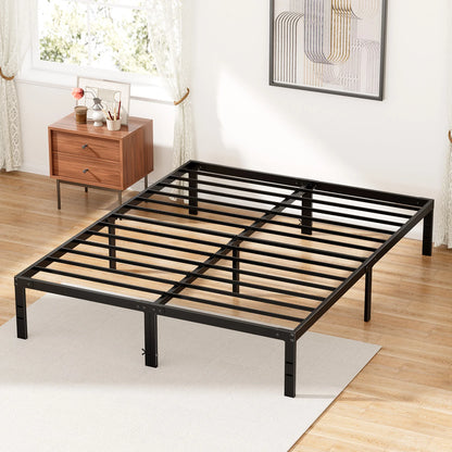 Metal Bed Frame With Storage Space